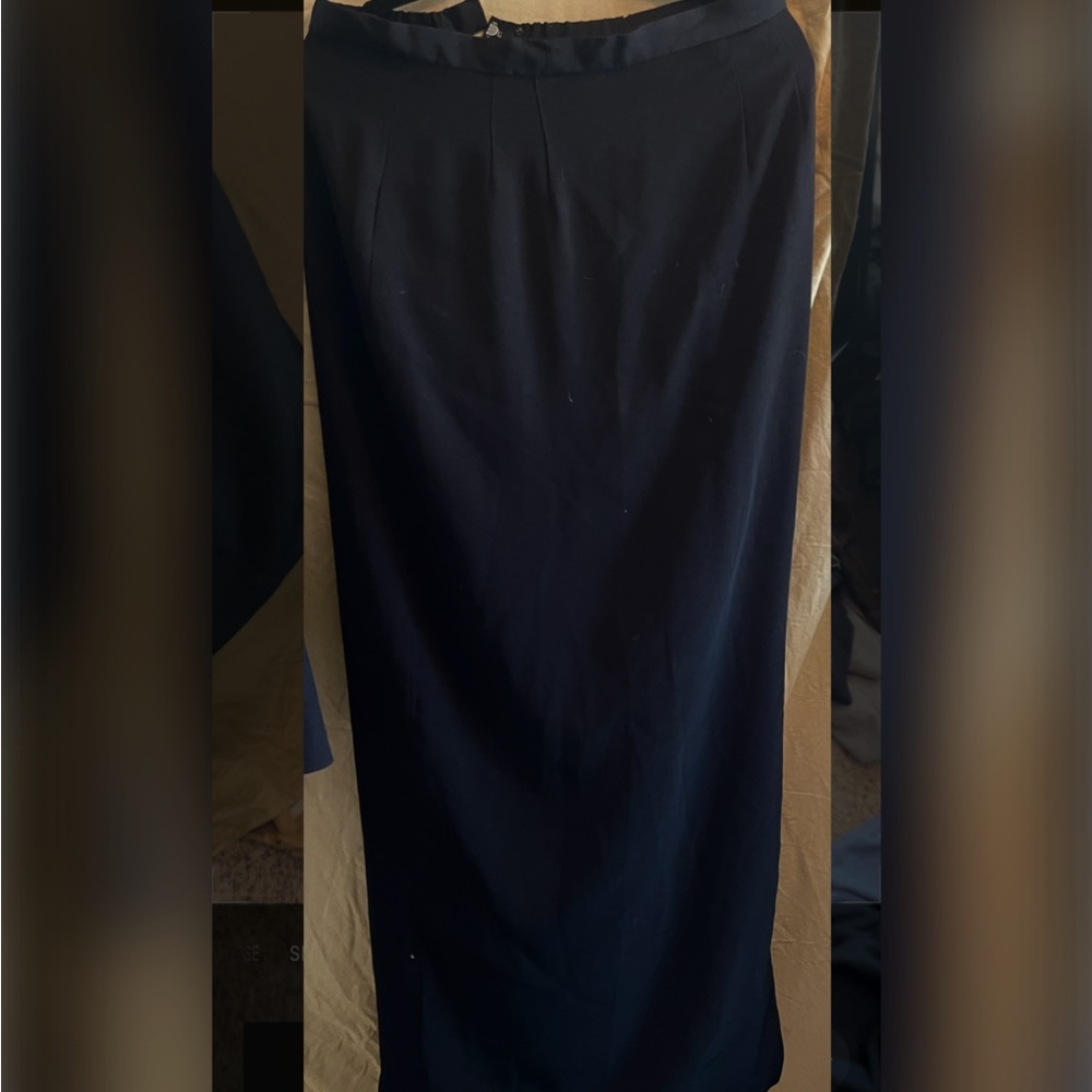 Bob Mackie Classic Black Pencil Skirt
